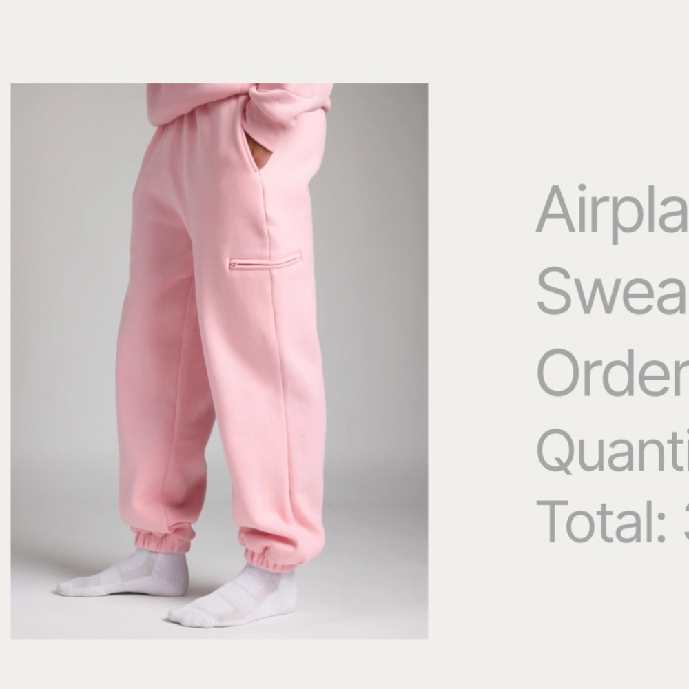 Airplane joggers from comfrt